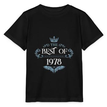 1978 best of - T-shirt bio MINI CREATOR Stanley/Stella Enfant - noir - Devant - Mikhail (115cm)