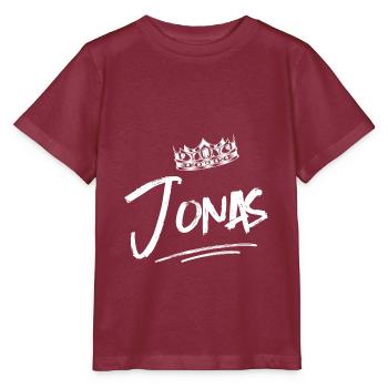 Jonas - Stanley/Stella Kinder T-Shirt MINI CREATOR  - Burgunderrot - Vorne - Kain (125cm)