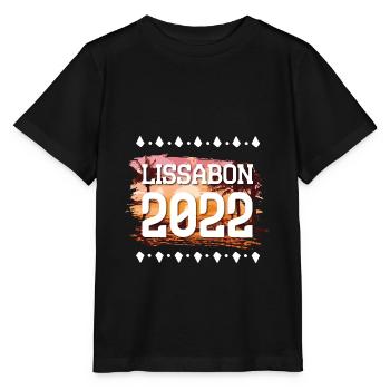 Lissabon 2022 - Stanley/Stella Kinder T-Shirt MINI CREATOR  - Schwarz - Vorne - Mikhail (115cm)