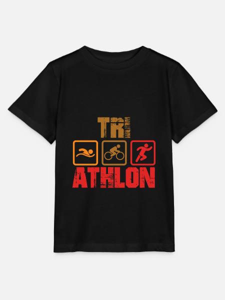 Triathlon - Stanley/Stella Kinder T-Shirt MINI CREATOR - Schwarz