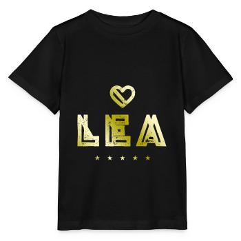 Lea Herz - Stanley/Stella Kinder T-Shirt MINI CREATOR  - Schwarz - Vorne - Mikhail (115cm)