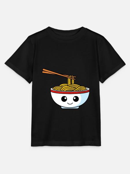 Nudeln Comic - Stanley/Stella Kinder T-Shirt MINI CREATOR - Schwarz