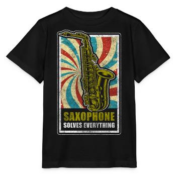Musiker Musikschule Blaskapelle Konzert - Stanley/Stella Kinder T-Shirt MINI CREATOR  - Schwarz - Vorne - Mikhail (115cm)
