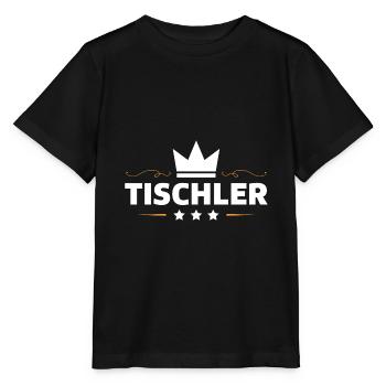 Tischler Beruf - Stanley/Stella Kinder T-Shirt MINI CREATOR  - Schwarz - Vorne - Mikhail (115cm)