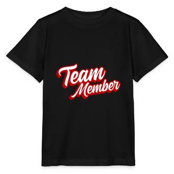 Membres de l’équipe - T-shirt bio MINI CREATOR Stanley/Stella Enfant - noir - Devant - Mikhail (115cm)