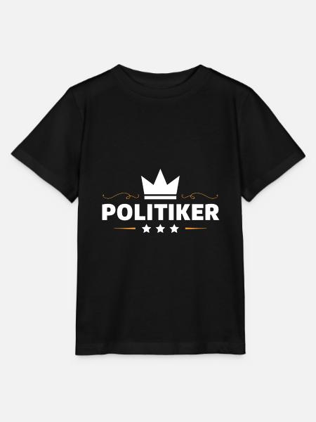 Politiker Beruf - Stanley/Stella Kinder T-Shirt MINI CREATOR - Schwarz