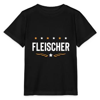 Fleischer Beruf - Stanley/Stella Kinder T-Shirt MINI CREATOR  - Schwarz - Vorne - Mikhail (115cm)
