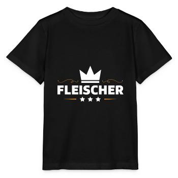 Fleischer Beruf - Stanley/Stella Kinder T-Shirt MINI CREATOR  - Schwarz - Vorne - Mikhail (115cm)
