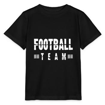 Équipe de football - T-shirt bio MINI CREATOR Stanley/Stella Enfant - noir - Devant - Mikhail (115cm)