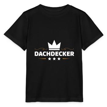 Dachdecker Beruf - Stanley/Stella Kinder T-Shirt MINI CREATOR  - Schwarz - Vorne - Mikhail (115cm)