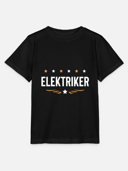 Elektriker Beruf - Stanley/Stella Kinder T-Shirt MINI CREATOR  - Schwarz