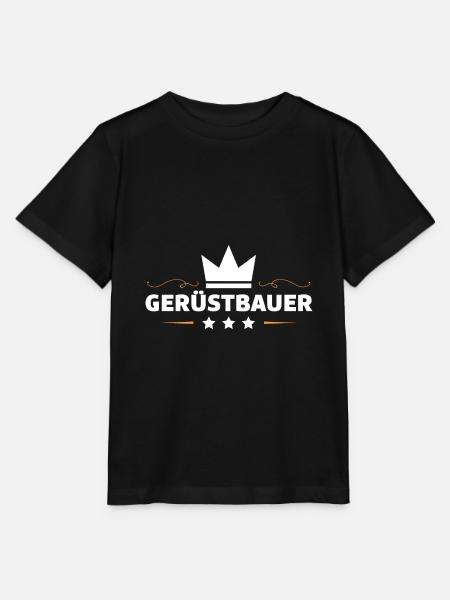 Gerüstbauer Beruf - Stanley/Stella Kinder T-Shirt MINI CREATOR - Schwarz