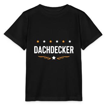 Dachdecker Beruf - Stanley/Stella Kinder T-Shirt MINI CREATOR  - Schwarz - Vorne - Mikhail (115cm)