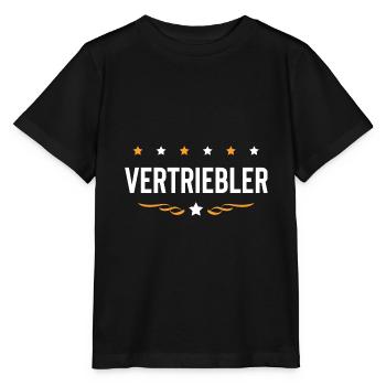 Vertriebler Beruf - Stanley/Stella Kinder T-Shirt MINI CREATOR  - Schwarz - Vorne - Mikhail (115cm)