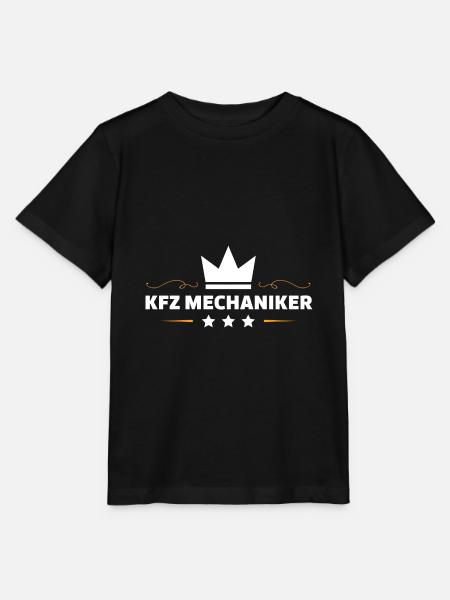 KFZ Mechaniker Beruf - Stanley/Stella Kinder T-Shirt MINI CREATOR - Schwarz