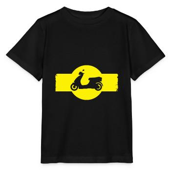 Moto - motorbike - Machine - Lifestyle - T-shirt bio MINI CREATOR Stanley/Stella Enfant - noir - Devant - Mikhail (115cm)