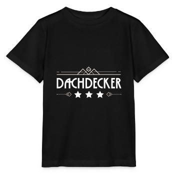 Dachdecker Beruf - Stanley/Stella Kinder T-Shirt MINI CREATOR  - Schwarz - Vorne - Mikhail (115cm)