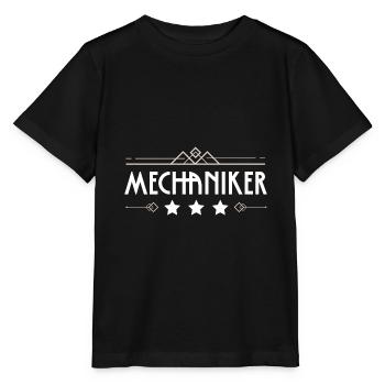 Mechaniker Beruf - Stanley/Stella Kinder T-Shirt MINI CREATOR  - Schwarz - Vorne - Mikhail (115cm)