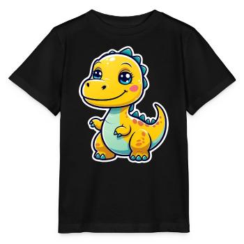 Dino - Stanley/Stella MINI CREATOR Kids’ T-Shirt - black - Front - Mikhail (115cm)