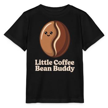 Grain de café - T-shirt bio MINI CREATOR Stanley/Stella Enfant - noir - Devant - Mikhail (115cm)