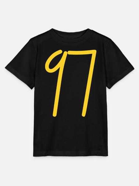 97 - Stanley/Stella Kinder T-Shirt MINI CREATOR  - Schwarz