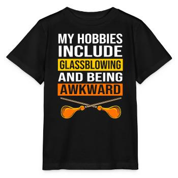 Glas Glasbläser - Stanley/Stella Kinder T-Shirt MINI CREATOR  - Schwarz - Vorne - Mikhail (115cm)
