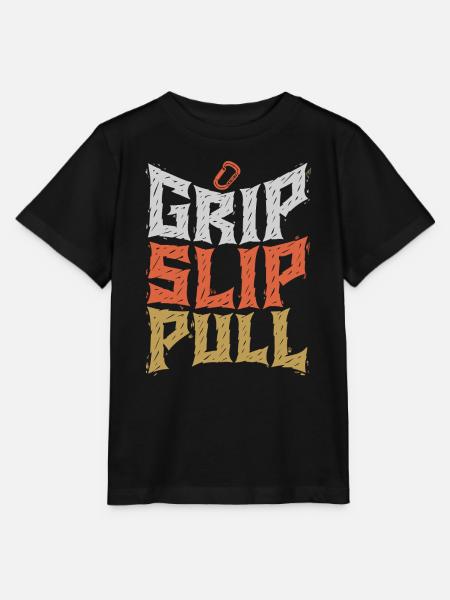 Grip Slip Pull Graphic Tee - Stanley/Stella Kinder T-Shirt MINI CREATOR  - Schwarz
