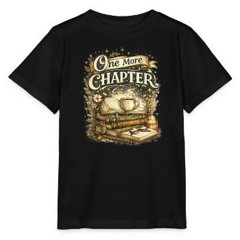Another chapter: reading enthusiasts - Stanley/Stella MINI CREATOR Kids’ T-Shirt - black - Front - Mikhail (115cm)
