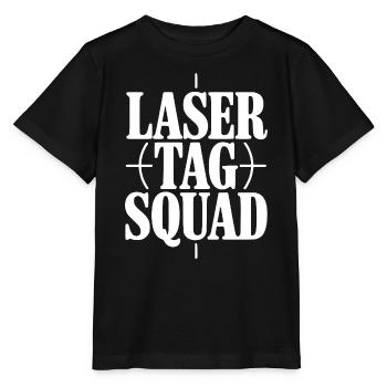 Laser-Tag-Team - Stanley/Stella Kinder T-Shirt MINI CREATOR  - Schwarz - Vorne - Mikhail (115cm)