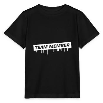 Team Member - Stanley/Stella MINI CREATOR Kids’ T-Shirt - black - Front - Mikhail (115cm)