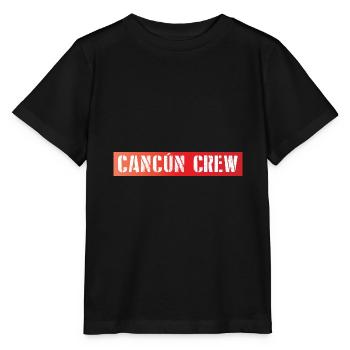 Cancun Crew - Stanley/Stella Kinder T-Shirt MINI CREATOR  - Schwarz - Vorne - Mikhail (115cm)