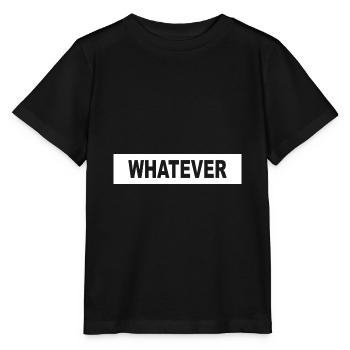 WHATEVER - minimalism - Stanley/Stella Kinder T-Shirt MINI CREATOR  - Schwarz - Vorne - Mikhail (115cm)