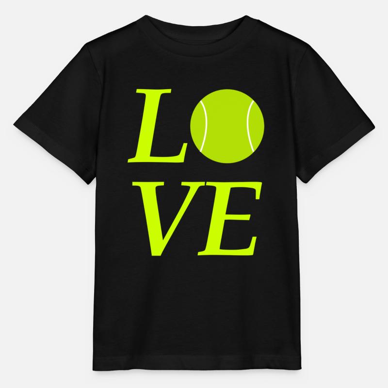 le tennis - T-shirt bio MINI CREATOR Stanley/Stella Enfant - noir