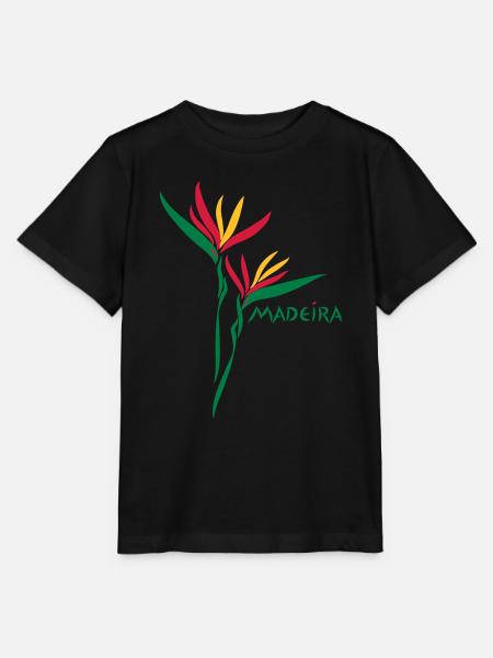 Madeira Strelizia - Stanley/Stella Kinder T-Shirt MINI CREATOR - Schwarz