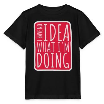 Aucune idée - T-shirt bio MINI CREATOR Stanley/Stella Enfant - noir - Devant - Mikhail (115cm)