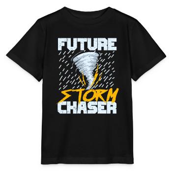 Tornade - T-shirt bio MINI CREATOR Stanley/Stella Enfant - noir - Devant - Mikhail (115cm)