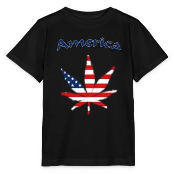 United States of America, USA, America - Stanley/Stella Kinder T-Shirt MINI CREATOR  - Schwarz - Vorne - Mikhail (115cm)