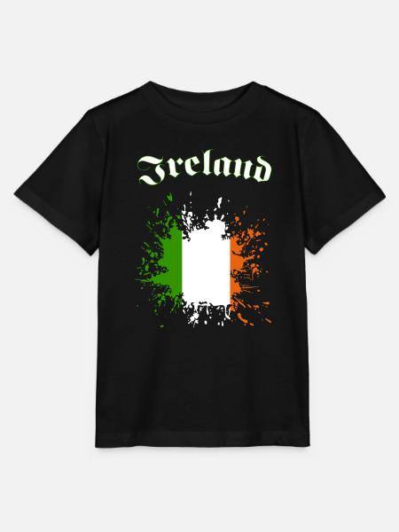 Ireland - Stanley/Stella Kinder T-Shirt MINI CREATOR  - Schwarz