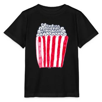 Popcorn - Stanley/Stella MINI CREATOR Kids’ T-Shirt - black - Front - Mikhail (115cm)