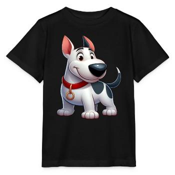 Bullterrier 4 - Stanley/Stella Kinder T-Shirt MINI CREATOR  - Schwarz - Vorne - Mikhail (115cm)