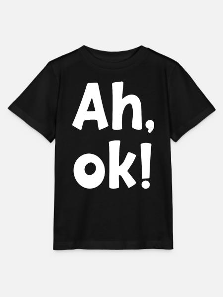 AH OK - Stanley/Stella Kinder T-Shirt MINI CREATOR  - Schwarz