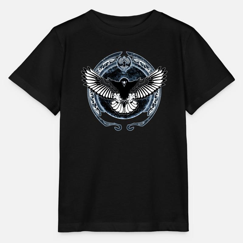 faucon celtique - T-shirt bio MINI CREATOR Stanley/Stella Enfant - noir
