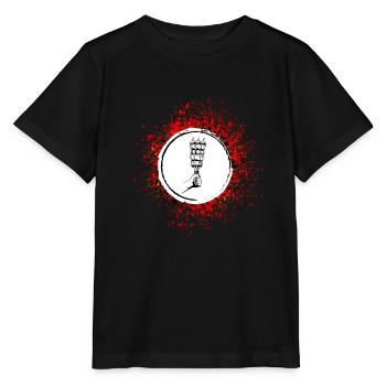 Spieß Grill Kebab - Stanley/Stella Kinder T-Shirt MINI CREATOR  - Schwarz - Vorne - Mikhail (115cm)