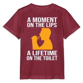Gluten-free - Stanley/Stella MINI CREATOR Kids’ T-Shirt - burgundy - Front - Kain (125cm)