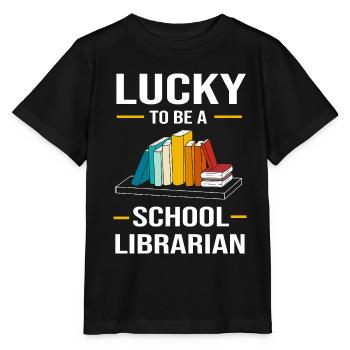Bibliothèque de lecture Rat de bibliothèque - T-shirt bio MINI CREATOR Stanley/Stella Enfant - noir - Devant - Mikhail (115cm)