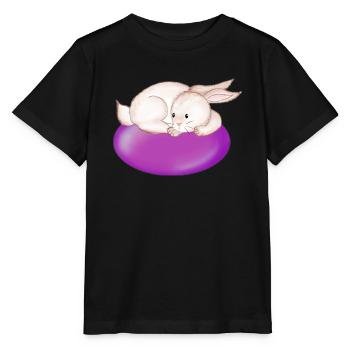 Osterhase - Stanley/Stella Kinder T-Shirt MINI CREATOR  - Schwarz - Vorne - Mikhail (115cm)