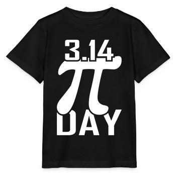Pi Math Pi Day - T-shirt bio MINI CREATOR Stanley/Stella Enfant - noir - Devant - Mikhail (115cm)