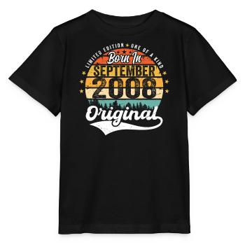September 2008 Jubilee 2008 September - Stanley/Stella MINI CREATOR Kids’ T-Shirt - black - Front - Mikhail (115cm)