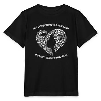 Krankenschwester Krankenpflegerin Geschenk - Stanley/Stella Kinder T-Shirt MINI CREATOR  - Schwarz - Vorne - Mikhail (115cm)