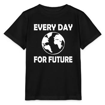 Every day for future - T-shirt bio MINI CREATOR Stanley/Stella Enfant - noir - Devant - Mikhail (115cm)